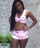Conjunto de short boxe e top sem bojo