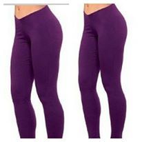 Calça Roxa Lisa